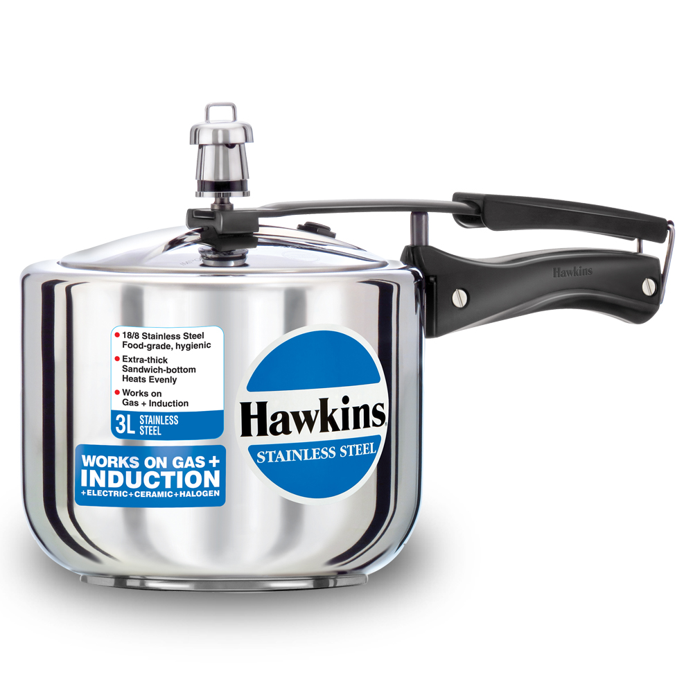 Hawkins S/Steel P.Cooker 3L 
