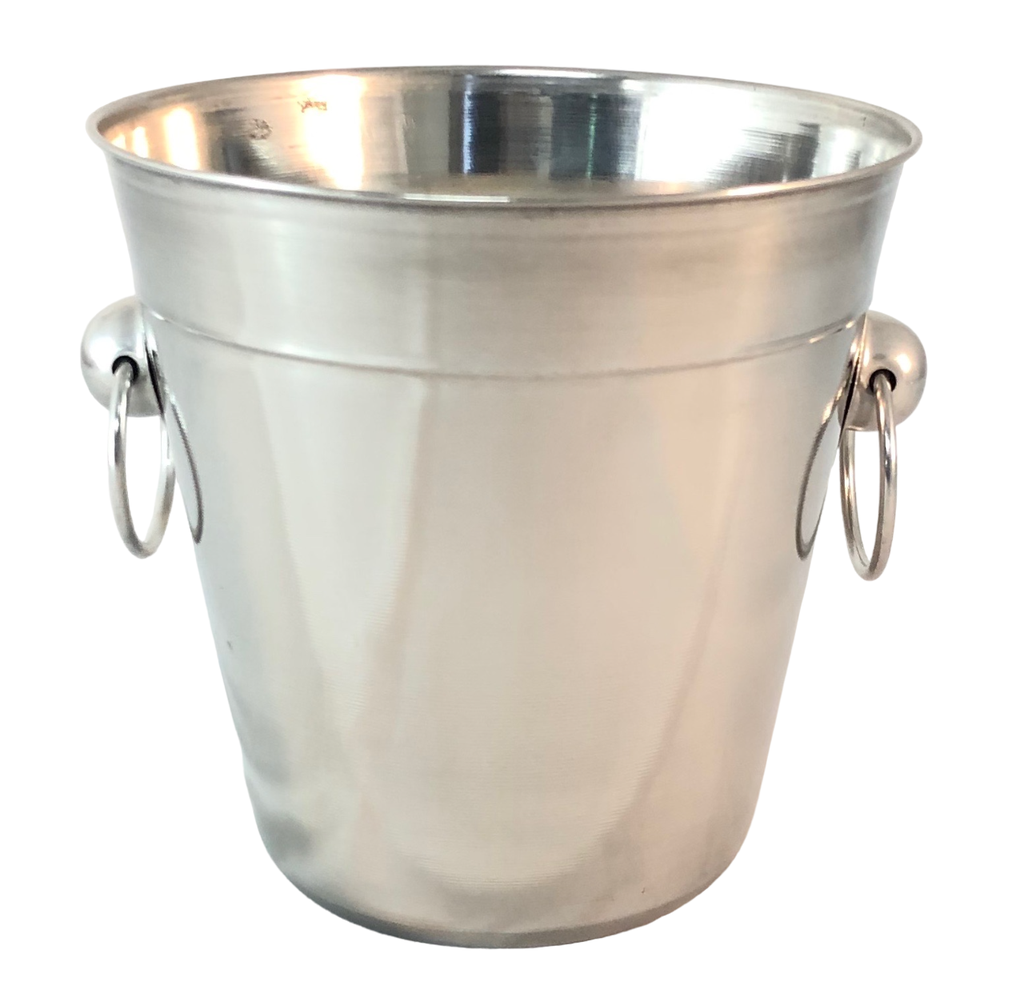 [7342] Ice Bucket - Ring Handle (14x14cm)