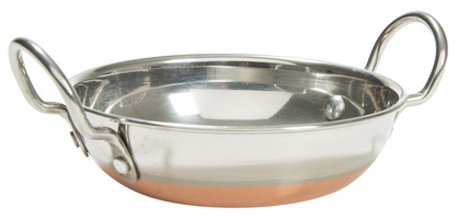 [7202] Kadahi With Copper Base (19cm)