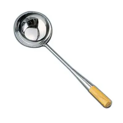[3027] Ladle With Wooden Handle (13cm)