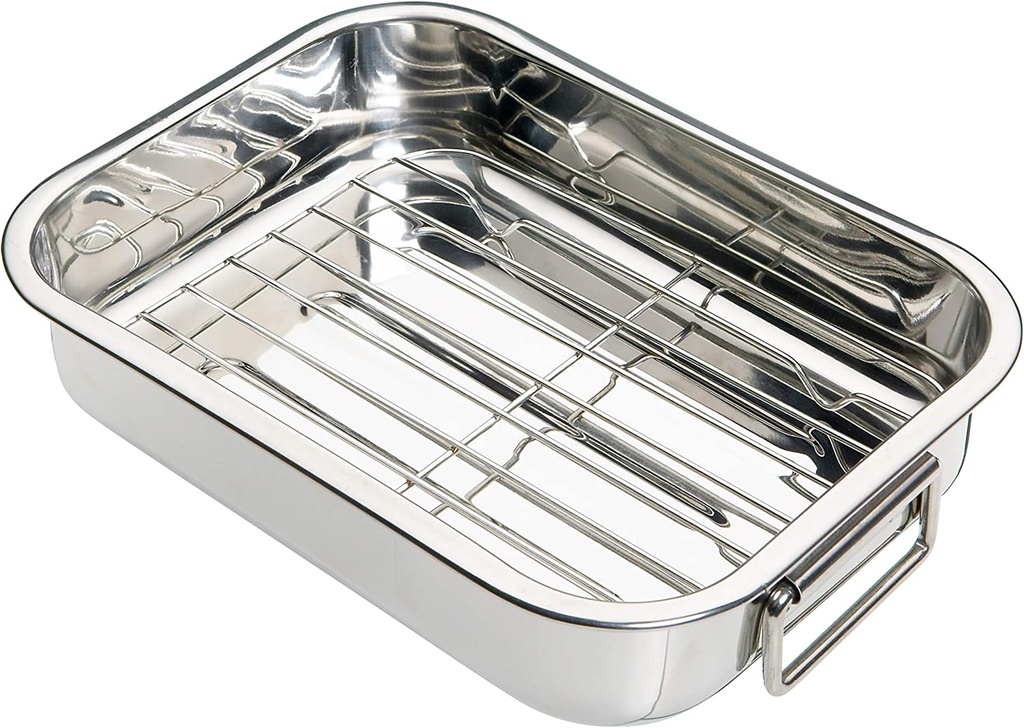 [7262] Lasagna Tray With Rack (27cm)