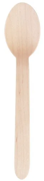 [2141] Natural Disposable 12pc (Spoon)