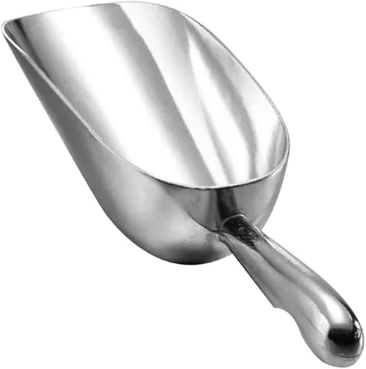 [3006] Round Bottom Aluminium Scoop (180g)
