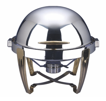[721BGC] Round Roll - Top Chafing Dish 6L (Gold Craft)