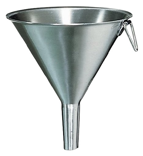 [7596] S/Steel Funnel (10cm)