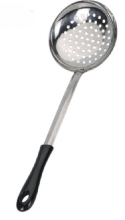 [3057] Short Black Handle Skimmer (16cm)