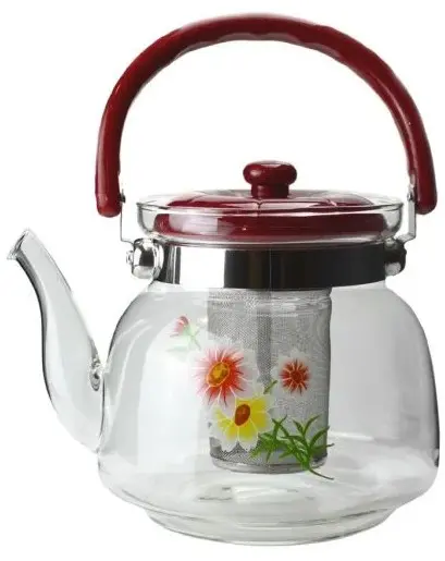 [7685] Tea / Coffee Pot - with Infuser (1.1L)