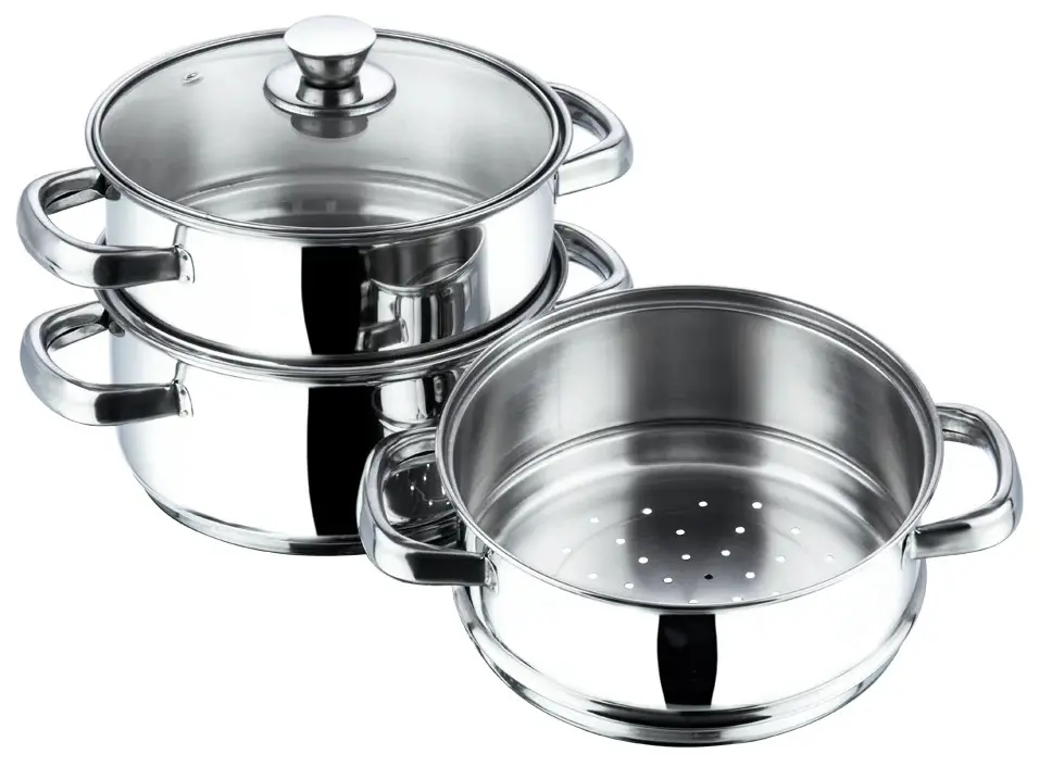 [7042] Vinod 3 Tier Steamer (24cm)