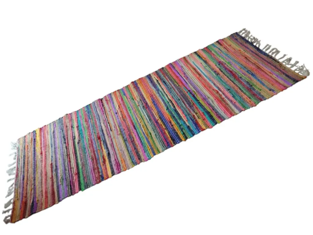 Chindi Rug Organic Cotton 60x240cm