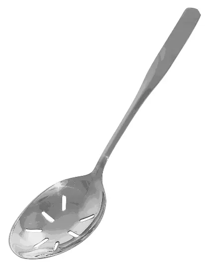 [6271] Basting Spoon Slotted 10inch