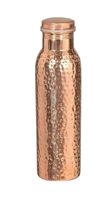 [6319] Copper Hammered Bottle