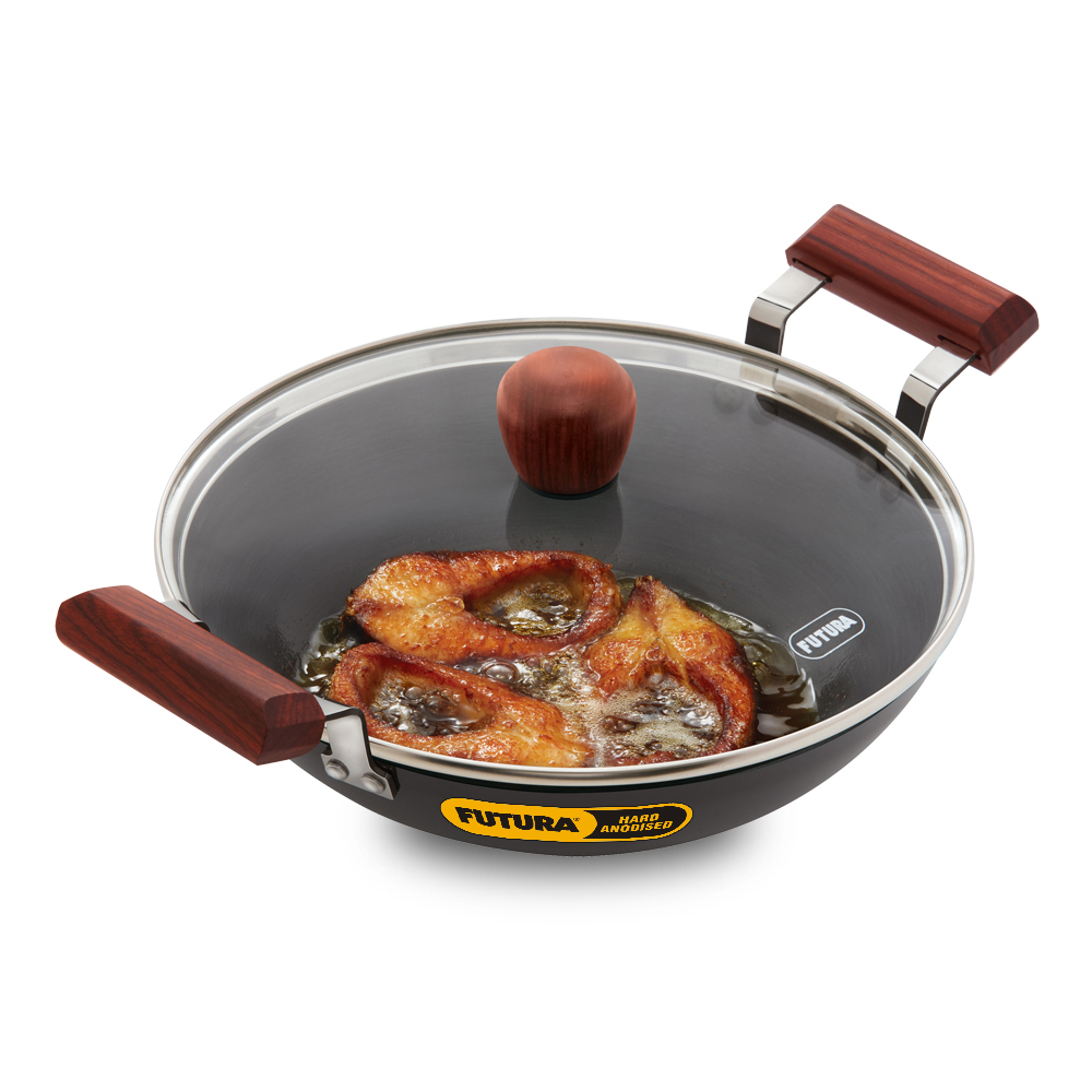 [AFFK25G] FUTURA HA Deep Fry Pan w G/Lid
