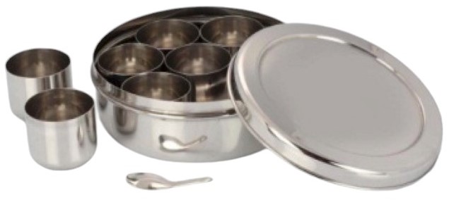 [7252] Spice Container Steel Lid
