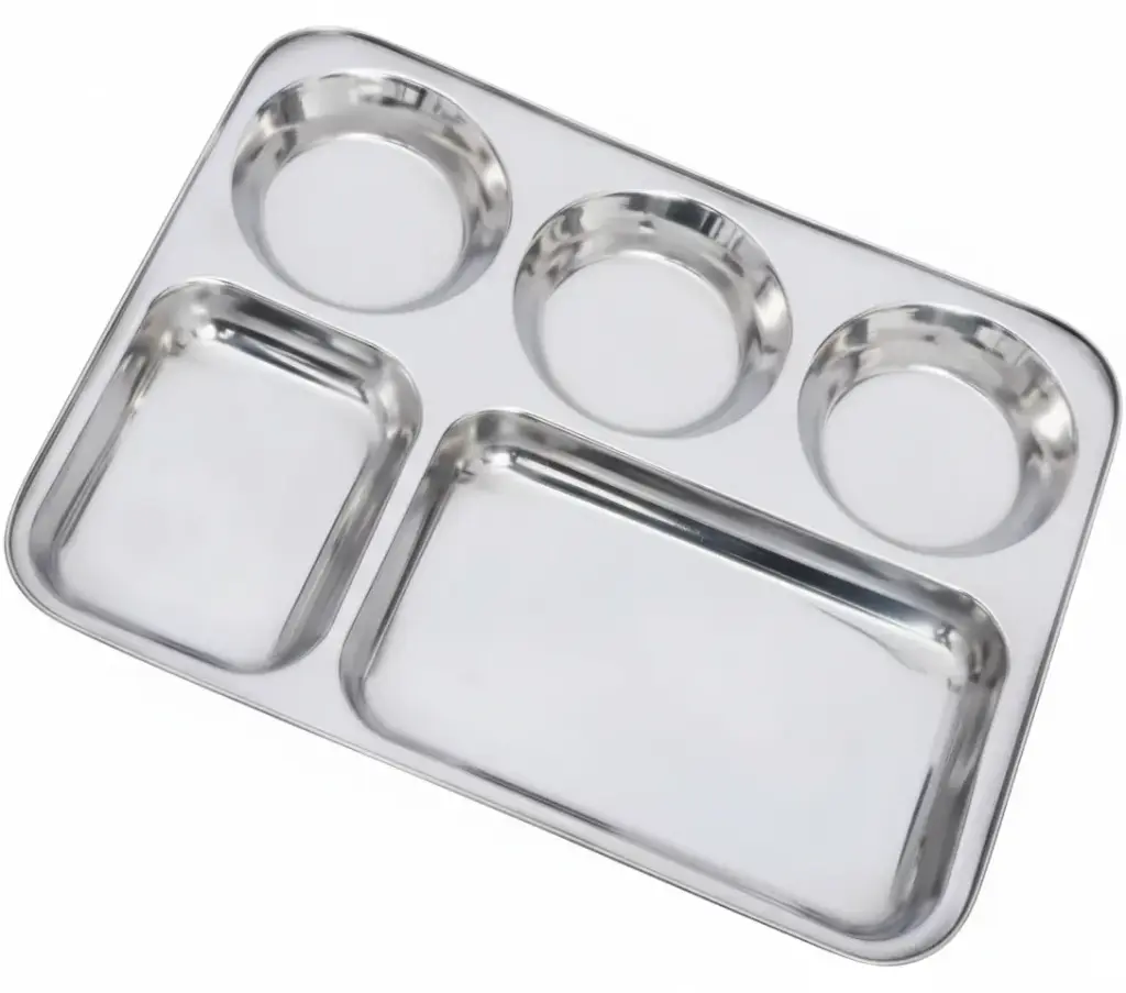 [7381] Rect. 5 Compartment Tray