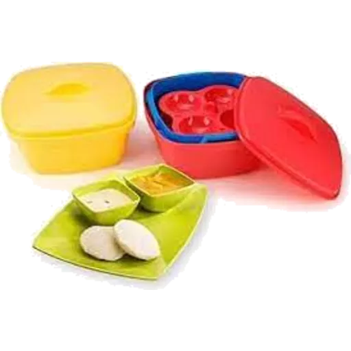 [7437] Microwave Plastic Idli Pot