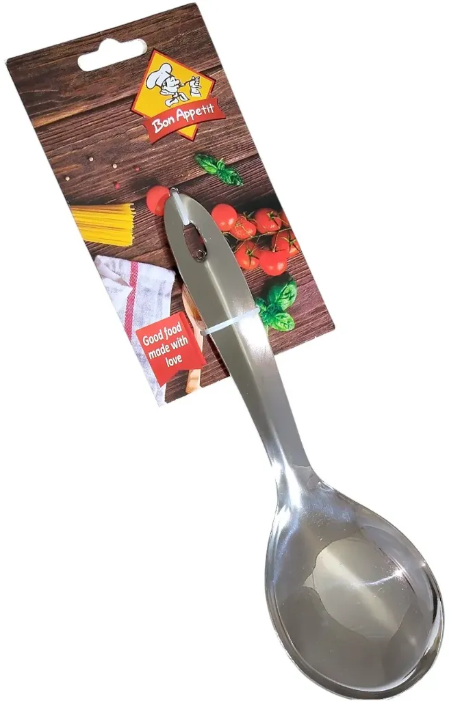 [7458] S/Steel Rice Spoon