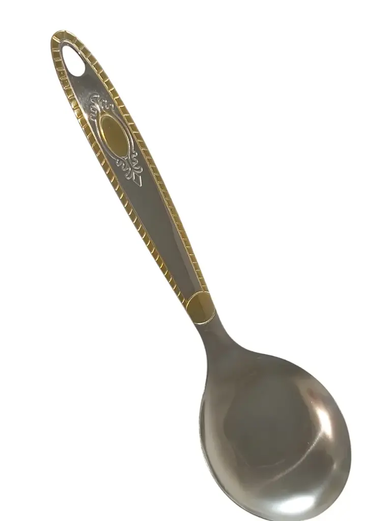 [7942] Copper Plated Rice Spoon