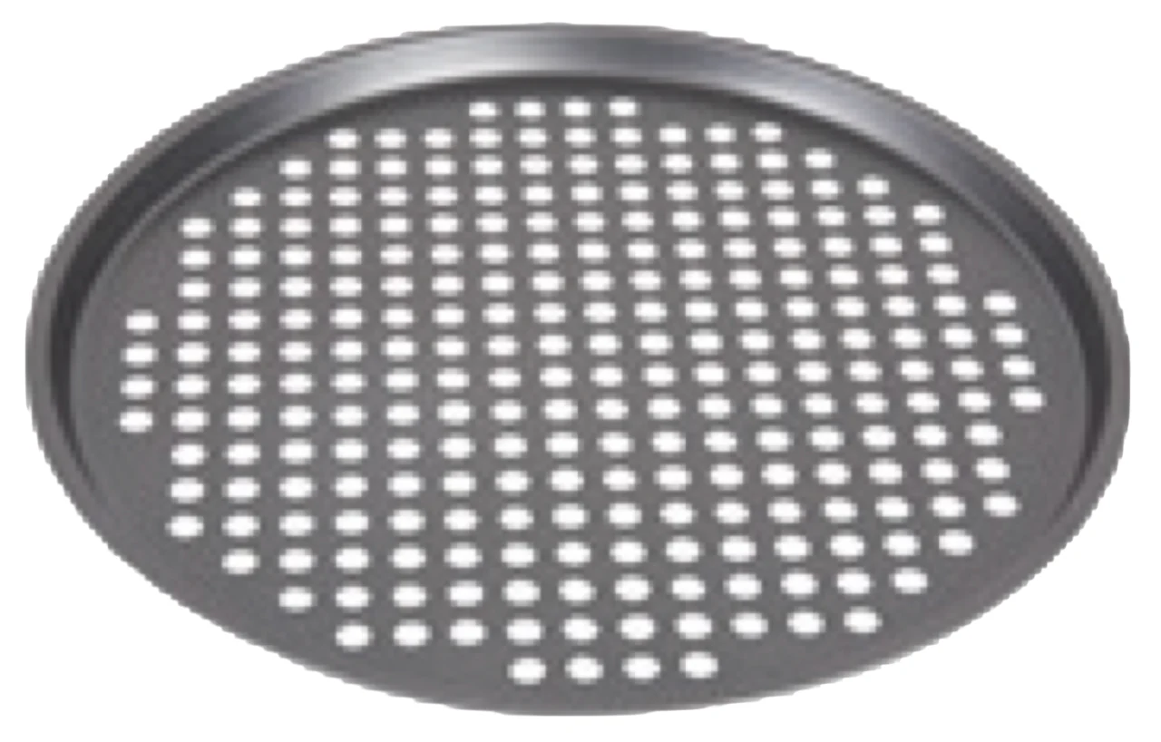 [9046] Pizza Tray With Holes 33cm