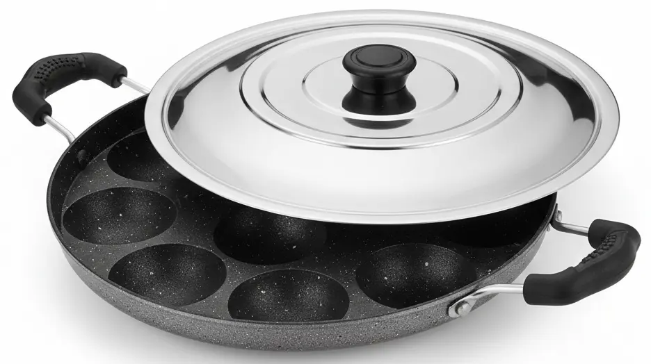 Vinod Appam Patra with SS Lid 12 SLOT