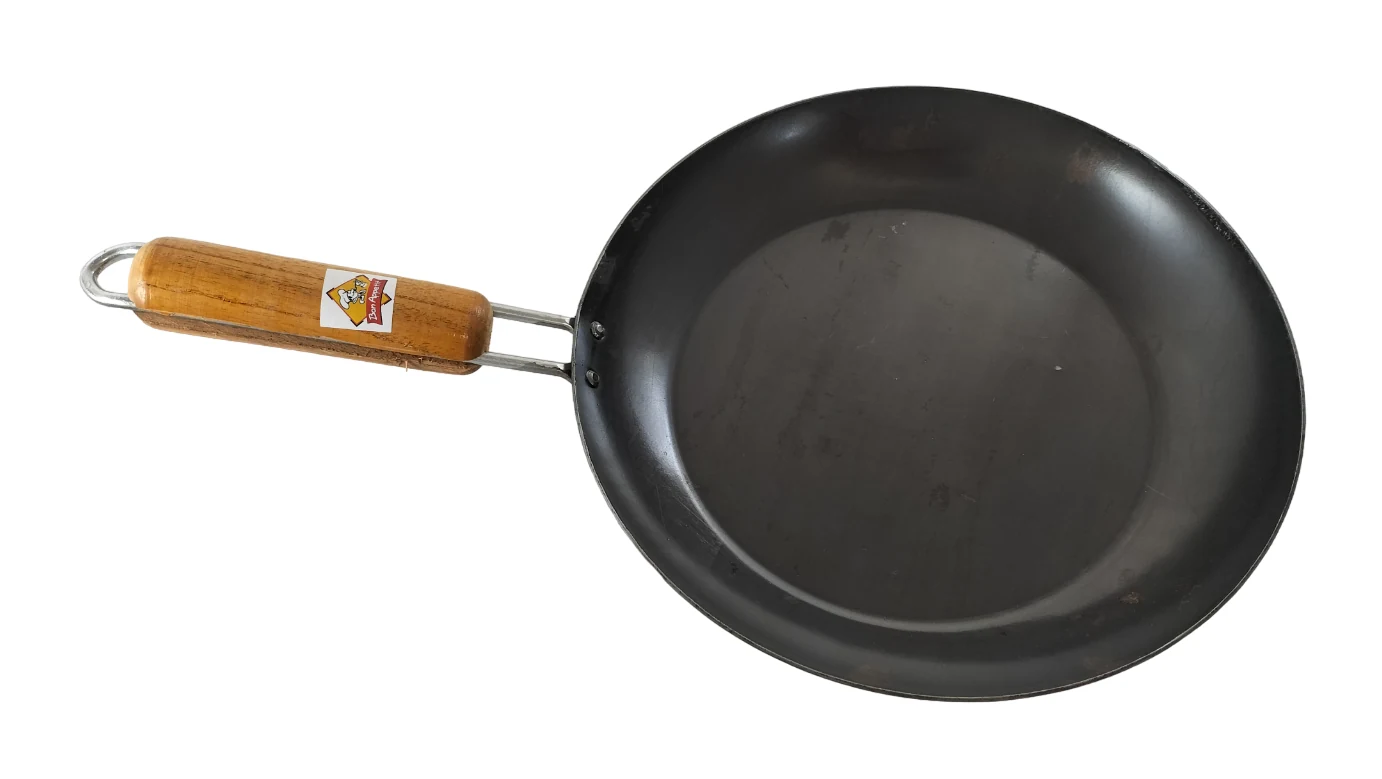[9528] Iron Fry Pan Petite Handle