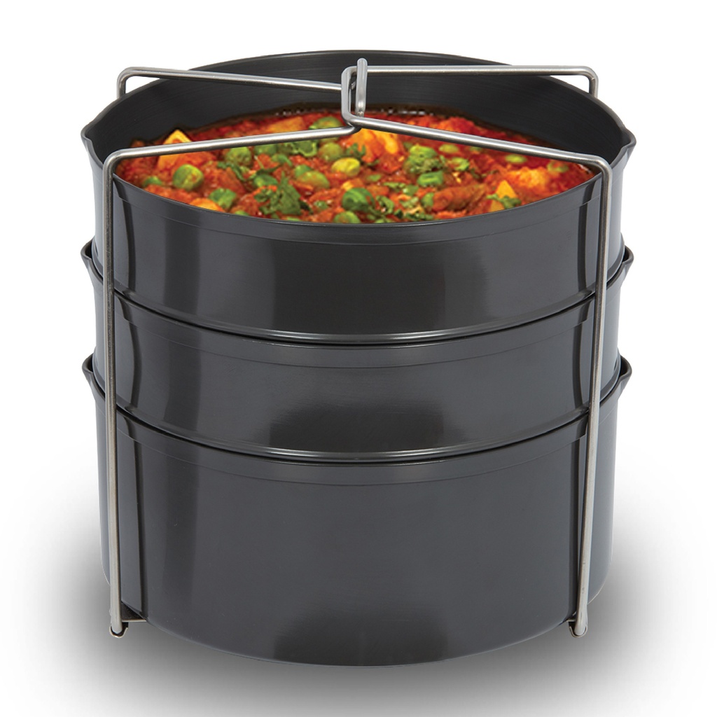 Hard Anodised 3 Dish Set