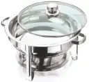 VINOD Round Chafing Dish