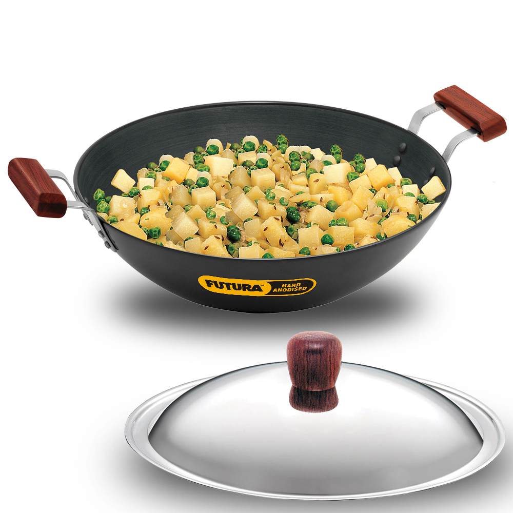 Futura 33cm Deep Fry Pan w SS Lid