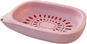 Plastic Soap Dish Pink