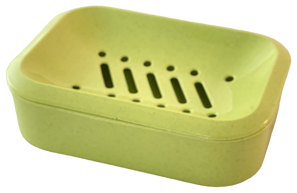 Plastic Soap Dish Green