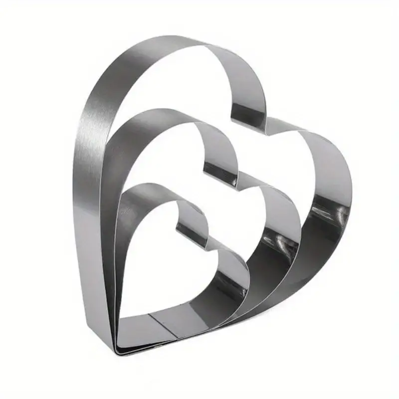[3079] 3pc Heart Cookie Cutter