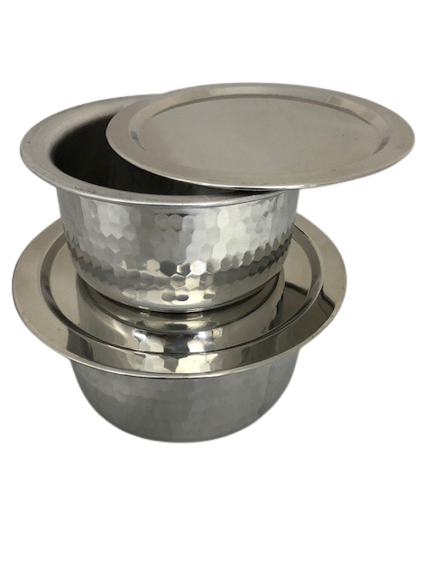 [6505S] 9 Pcs Aluminium Tops Ss\Lid No.10-18