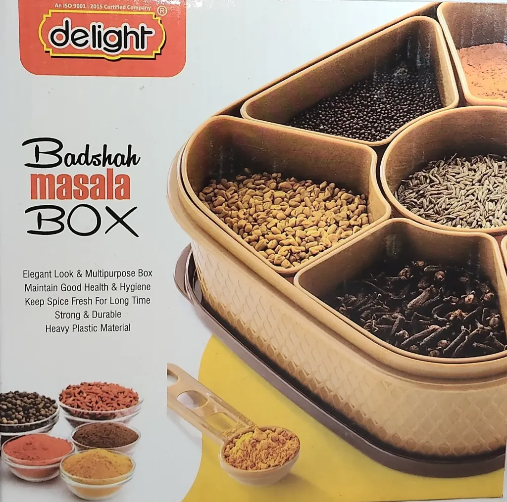 [7255] Triangle Plastic Spice Container