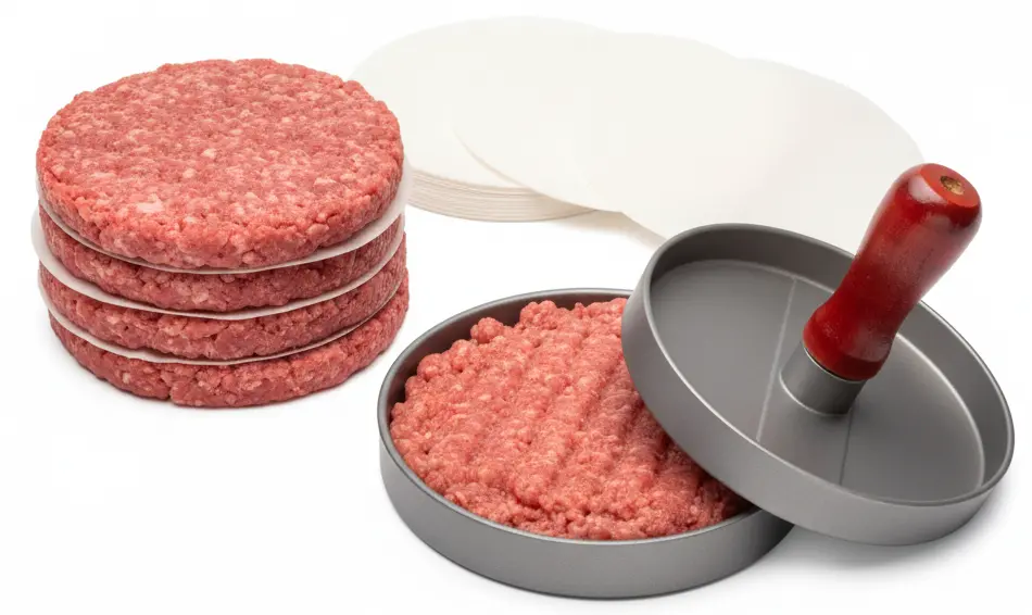 [7290] Non-Stick Burger Press