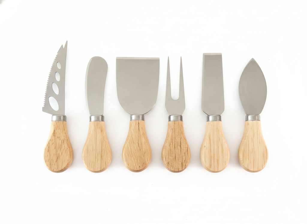 6Pc Cheese Knife Set