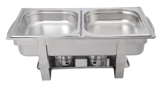 [7951] 2 Bowl Chafing Dish