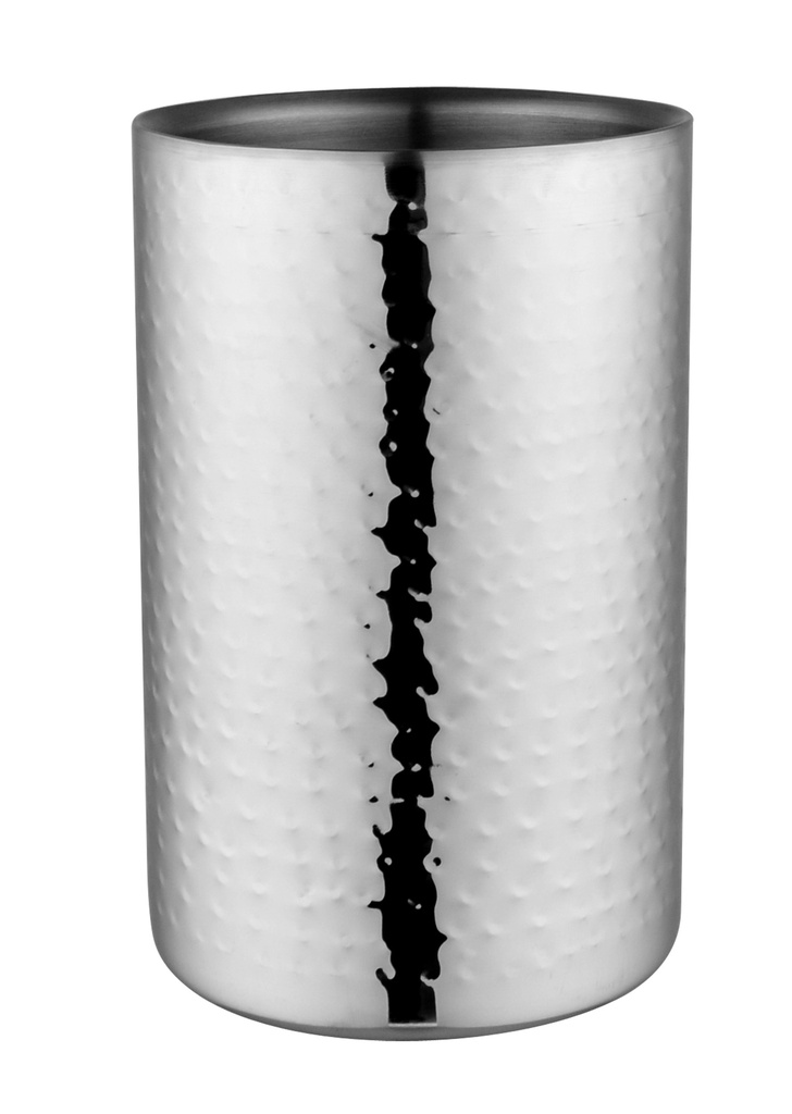 [7703] Double Wall Hammered Wine Cooler