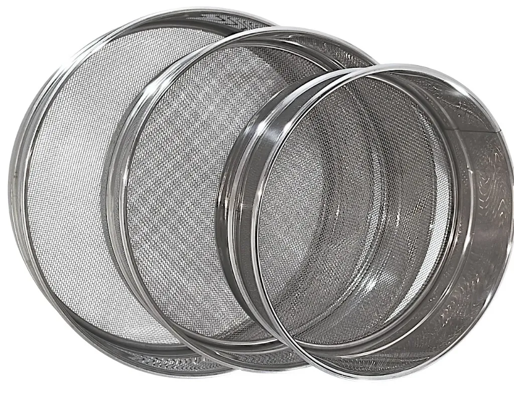 [7601s] 3pc Drum Sieve 16,19,22 cm
