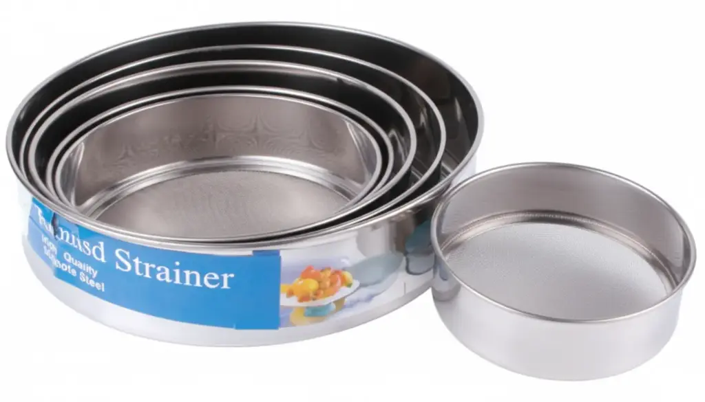 [7601s] 3pc Drum Sieve 16,19,22cm