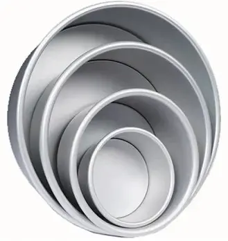 Al. Round Baking Tray Deep 7.5cm