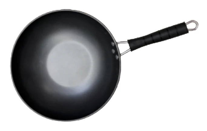 [9025] N/Stick Long Handle Wok (30cm)