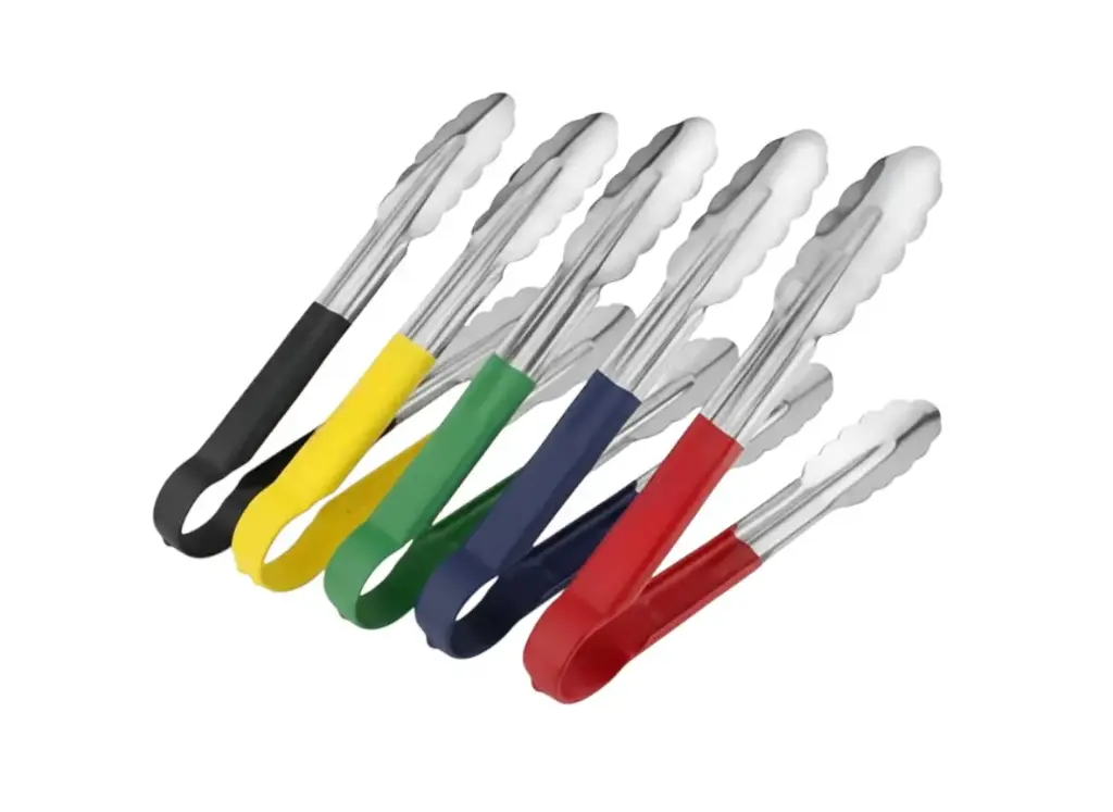 [7184] Utility Tong Vinyl Coated 9"