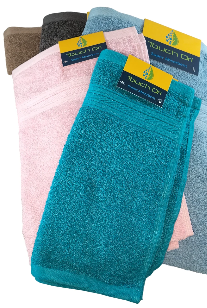 [11100-NV] Touch Dri Face Towel (Navy)