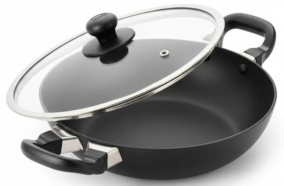 Futura NS CNS Frying Pan 28cm G/Lid