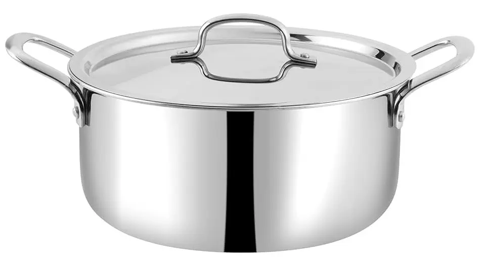 [TPMP20] VINOD S/S Smart Triply Multipan SS Lid (20cm)