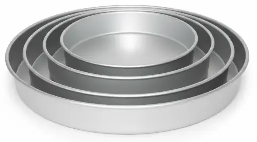 Al. Round Baking Tray Shallow 5cm