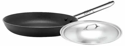 Non Stick Fry Pan with SS Lid