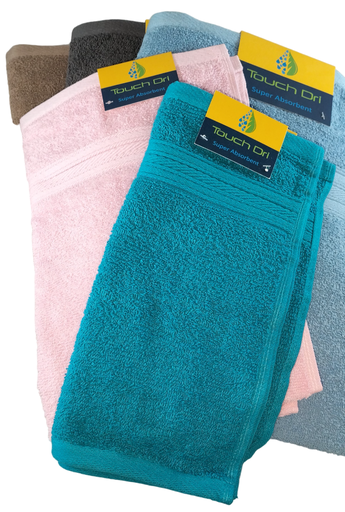 Touch Dri Hand Towels 100% Cotton