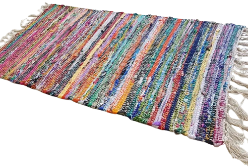 [11662] Chindi Rug Organic Cotton 60x240cm