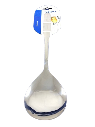 [6272] Oval Spoon Solid 10inch