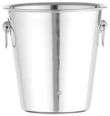 [7100] Wine Bucket 22cm Ring Handles